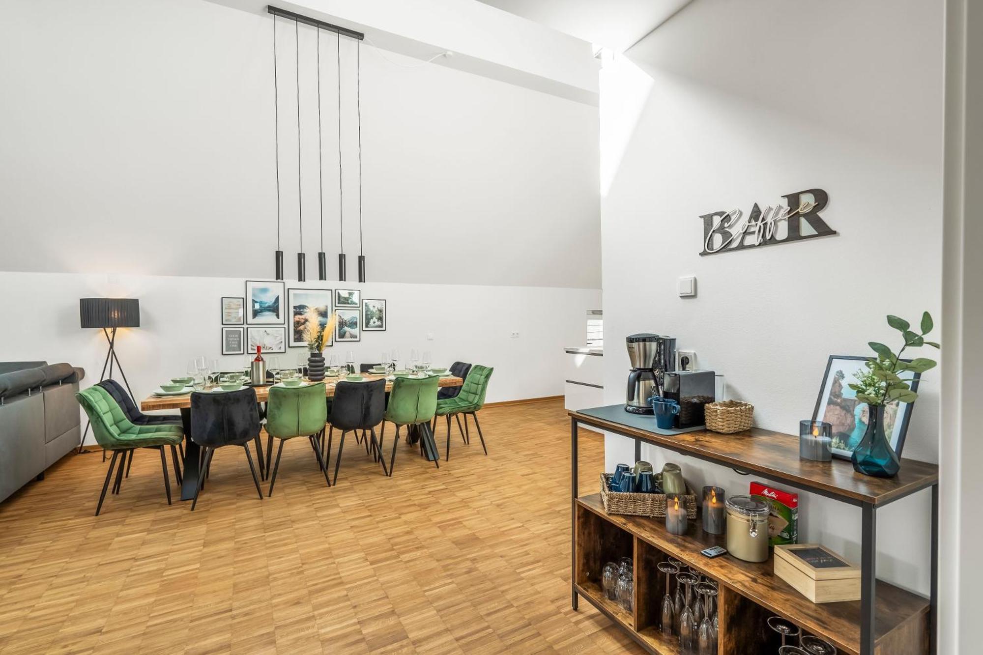 Dnd Design Loft I 170Qm I Parken I Balkon I Workstation I Netflix I Kaffee I Waschmaschine I Trockner I Xbox I Ausblick Leilighet Würzburg Eksteriør bilde