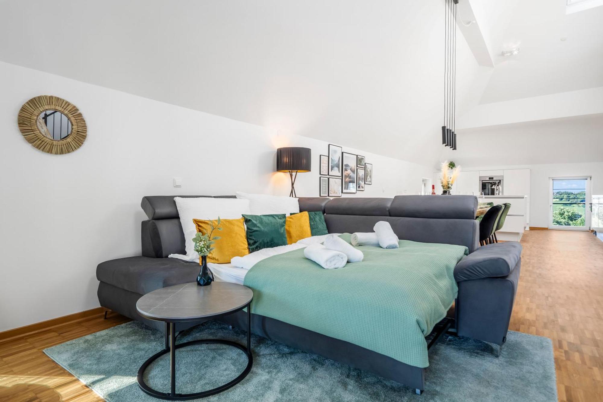 Dnd Design Loft I 170Qm I Parken I Balkon I Workstation I Netflix I Kaffee I Waschmaschine I Trockner I Xbox I Ausblick Leilighet Würzburg Eksteriør bilde